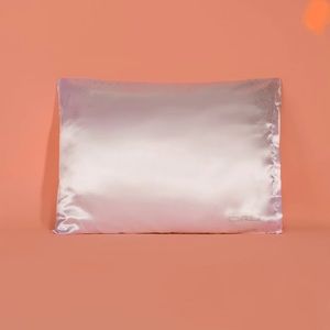 NIB The Crème Shop Silky Satin Pillowcase in lunar pearl - standard size